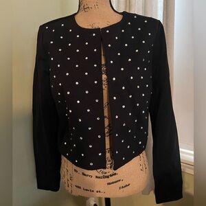 Michael Kors Black Rhinestone Blazer - size S, Brand New w/Tags (NWT)